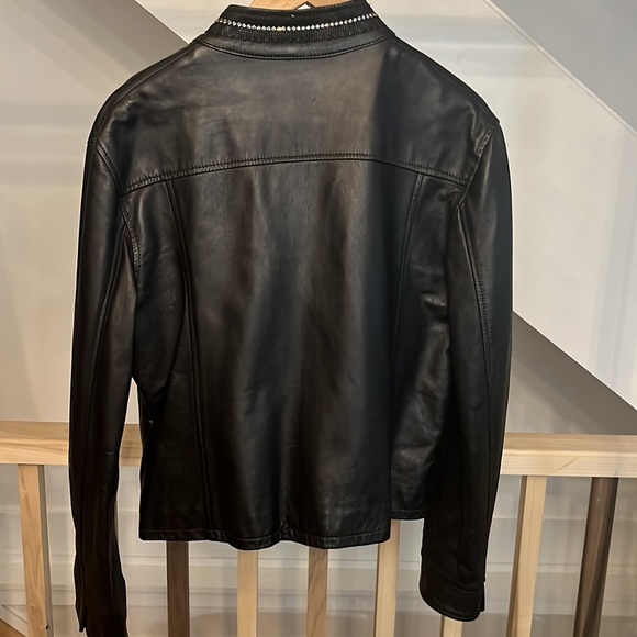💯 Leather Jacket Brand New Tags attached - Picture 5 of 5